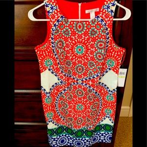 Multicolor London Times Dress- NWT